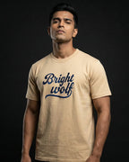 Beige Embroidery Small Tshirt