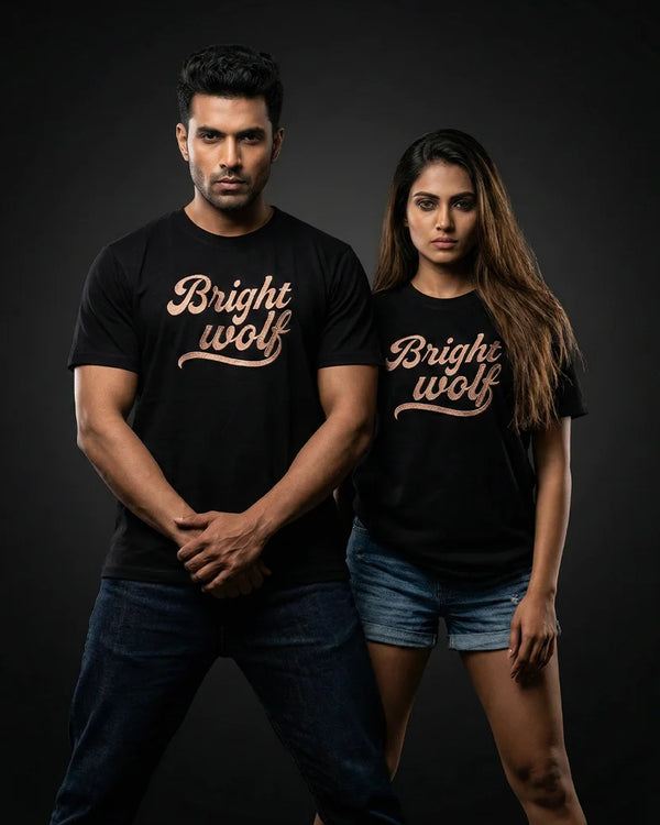 Black Embroidery Small Tshirt