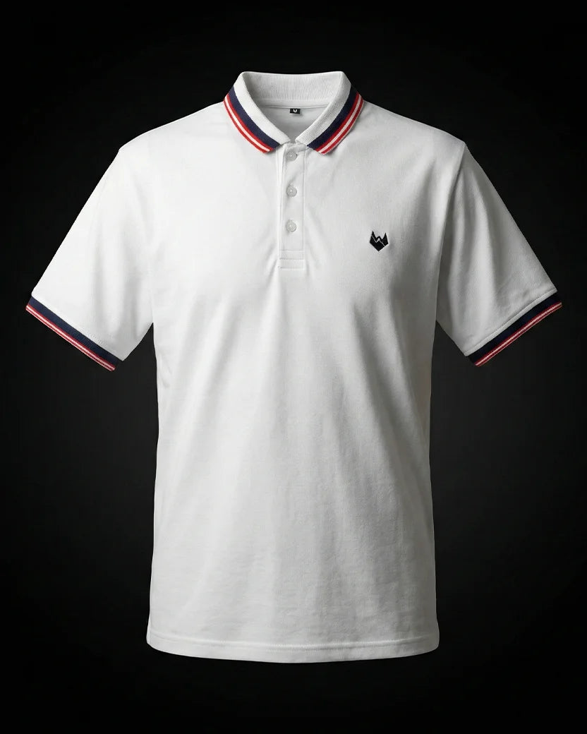 White Polo T-Shirt