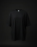 Black Plain Oversized Tshirt
