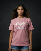 Pink Embroidery Small Tshirt