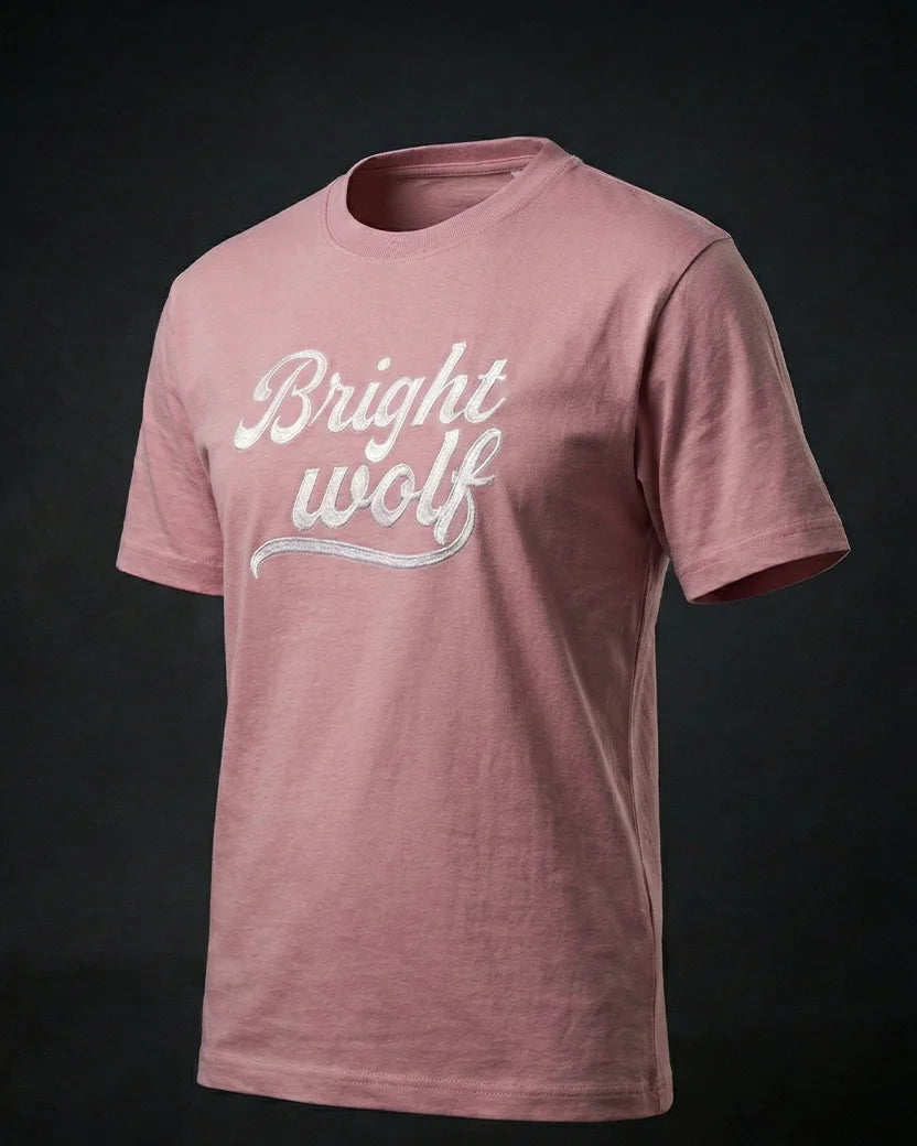 Pink Embroidery Small Tshirt