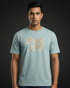 Sea Green Embroidery Small Tshirt
