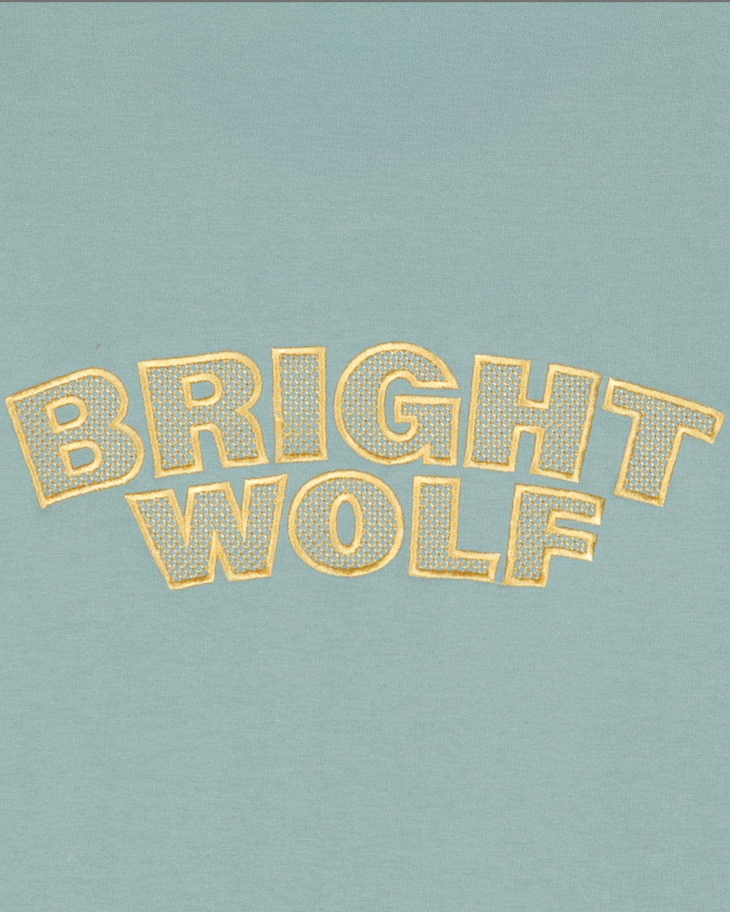 Sea Green Embroidery Capital Tshirt