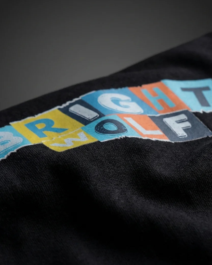 Black DTF type Mix Color Tshirt