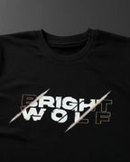 Black DTF type White Tshirt