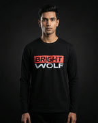 Black Full Sleeve DTF RW Tshirt