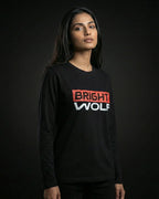 Black Full Sleeve DTF RW Tshirt
