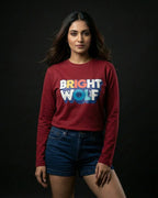 Maroon Full Sleeve DTF WYR Tshirt