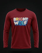 Maroon Full Sleeve DTF WYR Tshirt