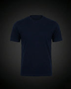 Navy Blue Plain Half Sleeve Tshirt