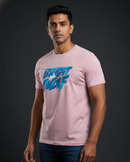 Pink DTF type Blue Tshirt
