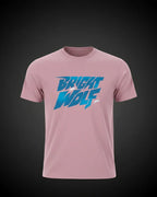 Pink DTF type Blue Tshirt