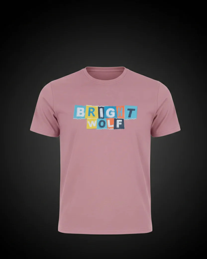 Pink DTF type Mix Color Tshirt