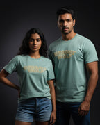 Sea Green Embroidery Capital Tshirt