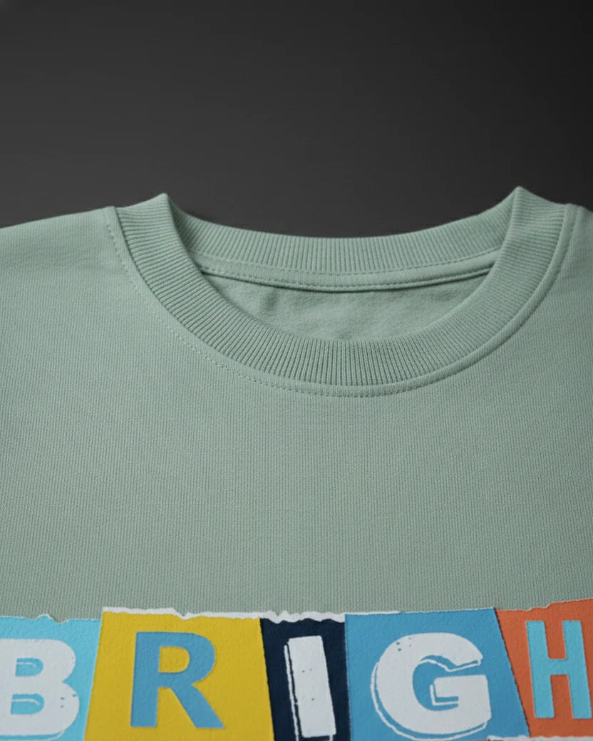 Sea Green DTF type Mix Color Tshirt