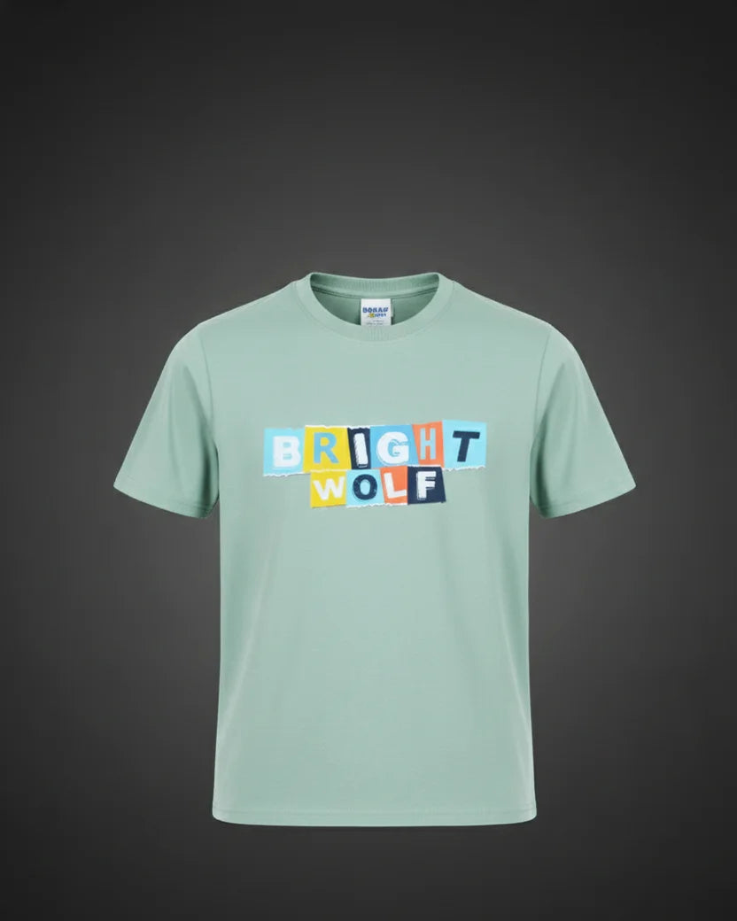 Sea Green DTF type Mix Color Tshirt