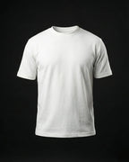 White Plain Half Sleeve Tshirt